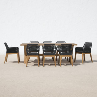 8 person mid century dining online table